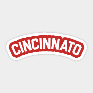 Venus Flytrap's Red 'Cincinnato' Coaches Jacket Sticker